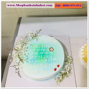 Bánh Sinh Nhật Cuốn Lịch - CL38